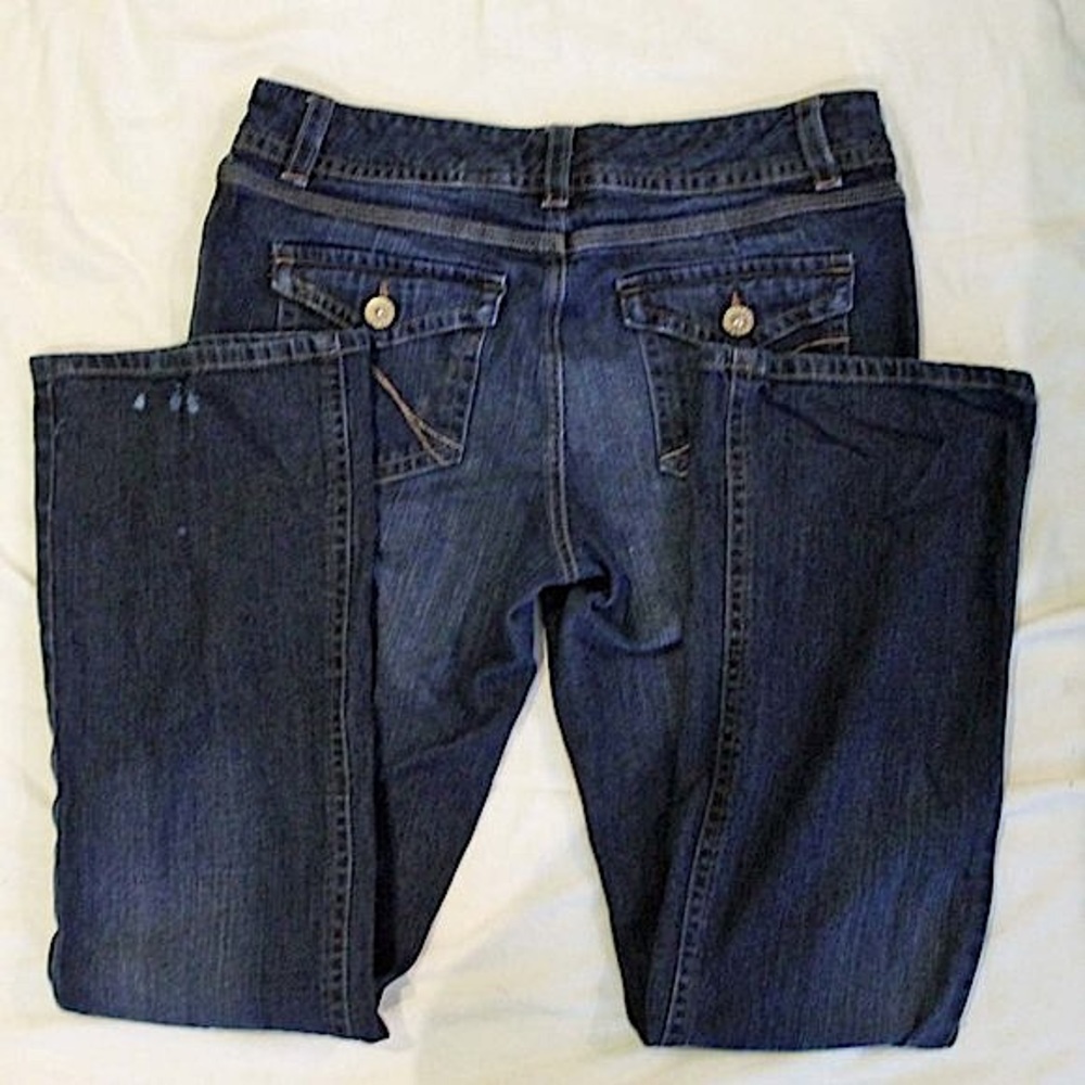 Axcess Cotton Blend Blue Jeans Size 10 - Picture 5 of 8